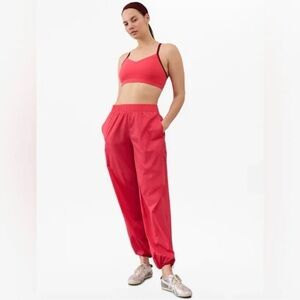 Athleta rise pants punch color.